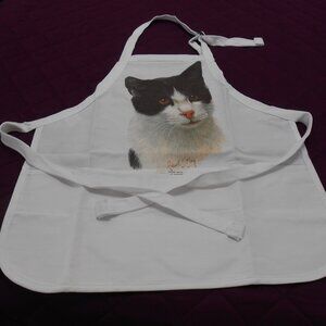 NIP Black & White "Cat" kitchen apron